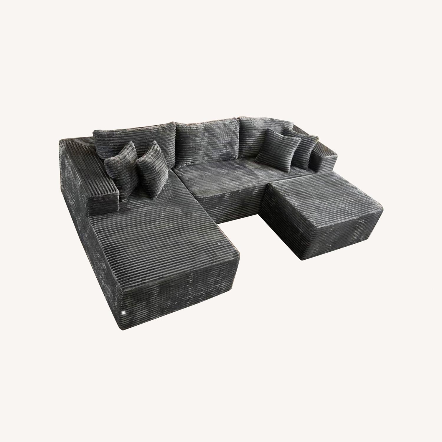 Natural 2 Piece Sectional - image-0