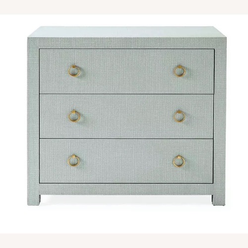 Used Serena & Lily Driftway Blue Wood Dresser for sale on AptDeco