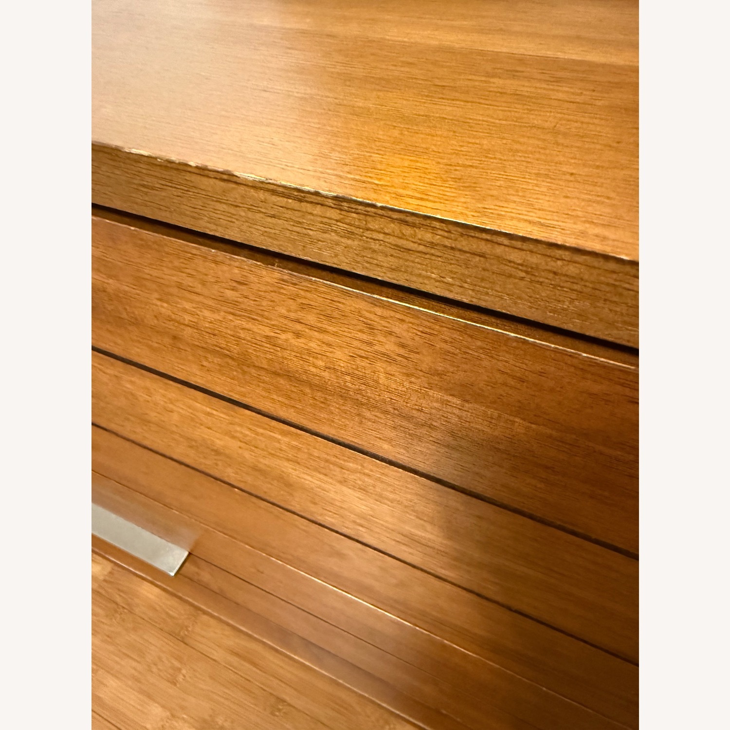 CB2 Linear Dark Brown Wood Dresser - image-4