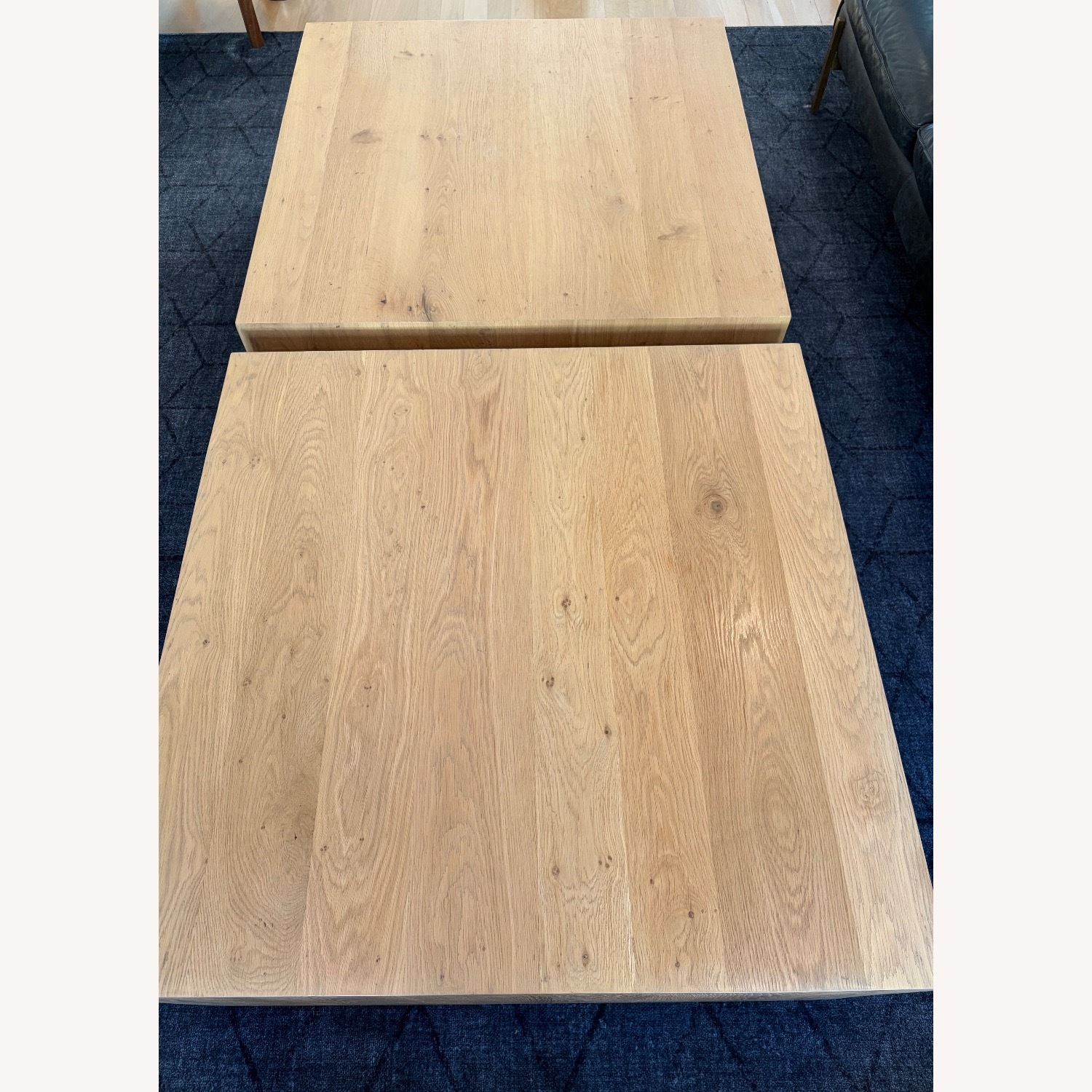 Crate & Barrel Baja Natural Wood Coffee Table - image-1