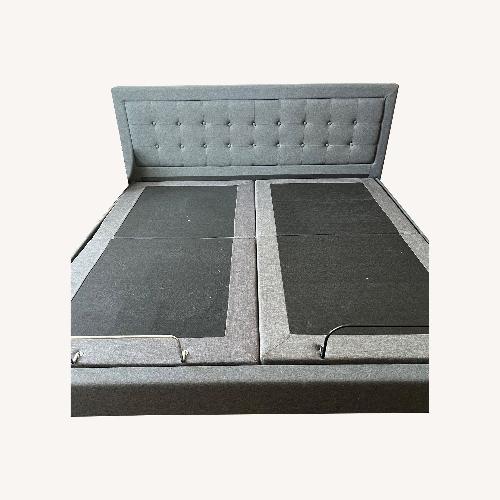 Used King Size Nectar Headboard and kind Bed Frame for sale on AptDeco