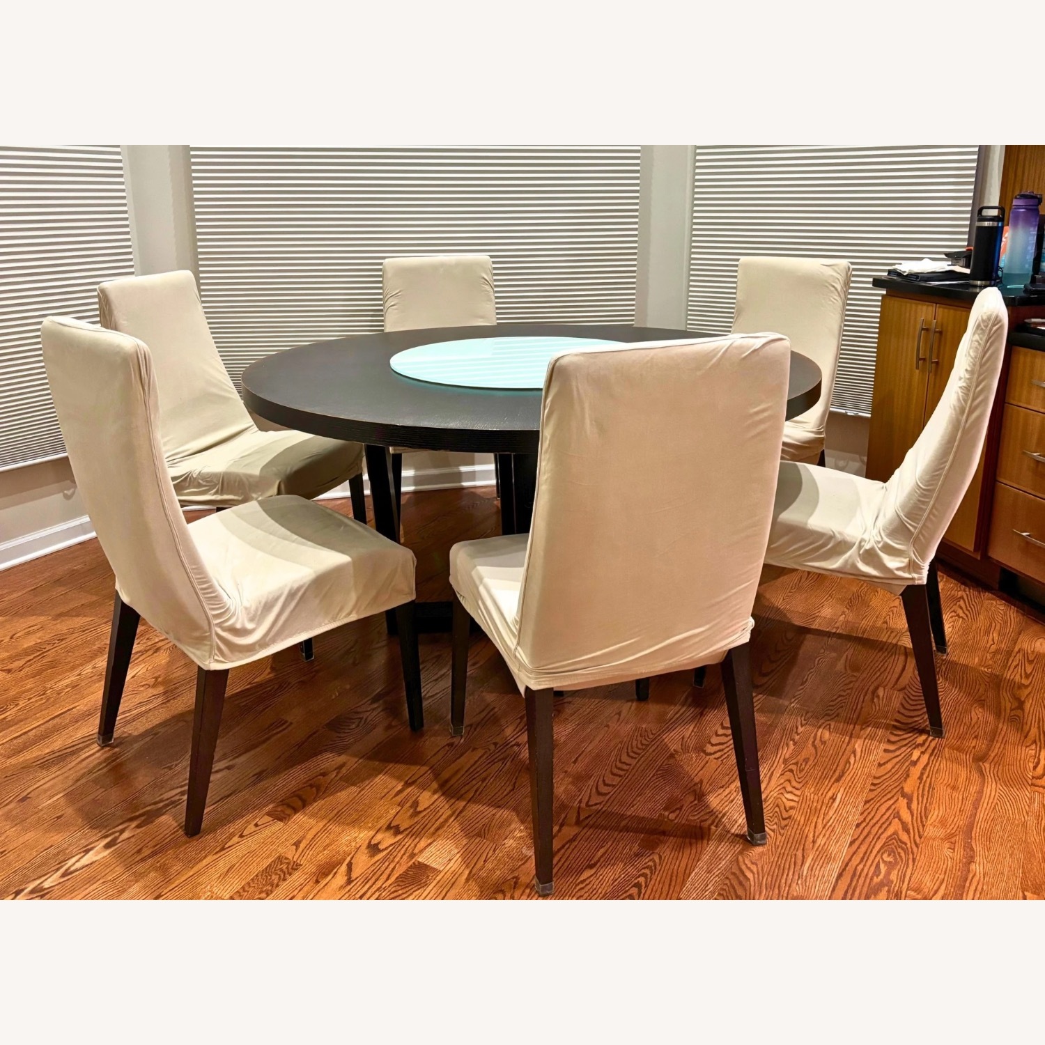 West Elm Dark Brown Wood Dining Sets - image-7