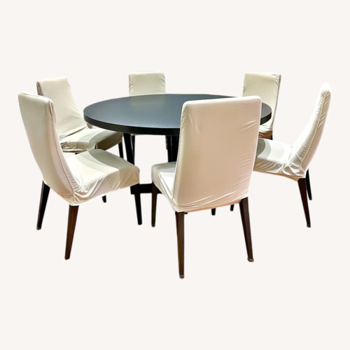 Used West Elm Dark Brown Wood Dining Sets for sale on AptDeco