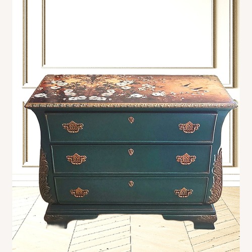 Used Hand Painted French Provincial Dresser for sale on AptDeco