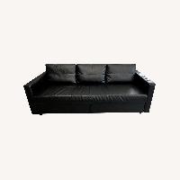 IKEA Friheten Black Sleeper Sofa