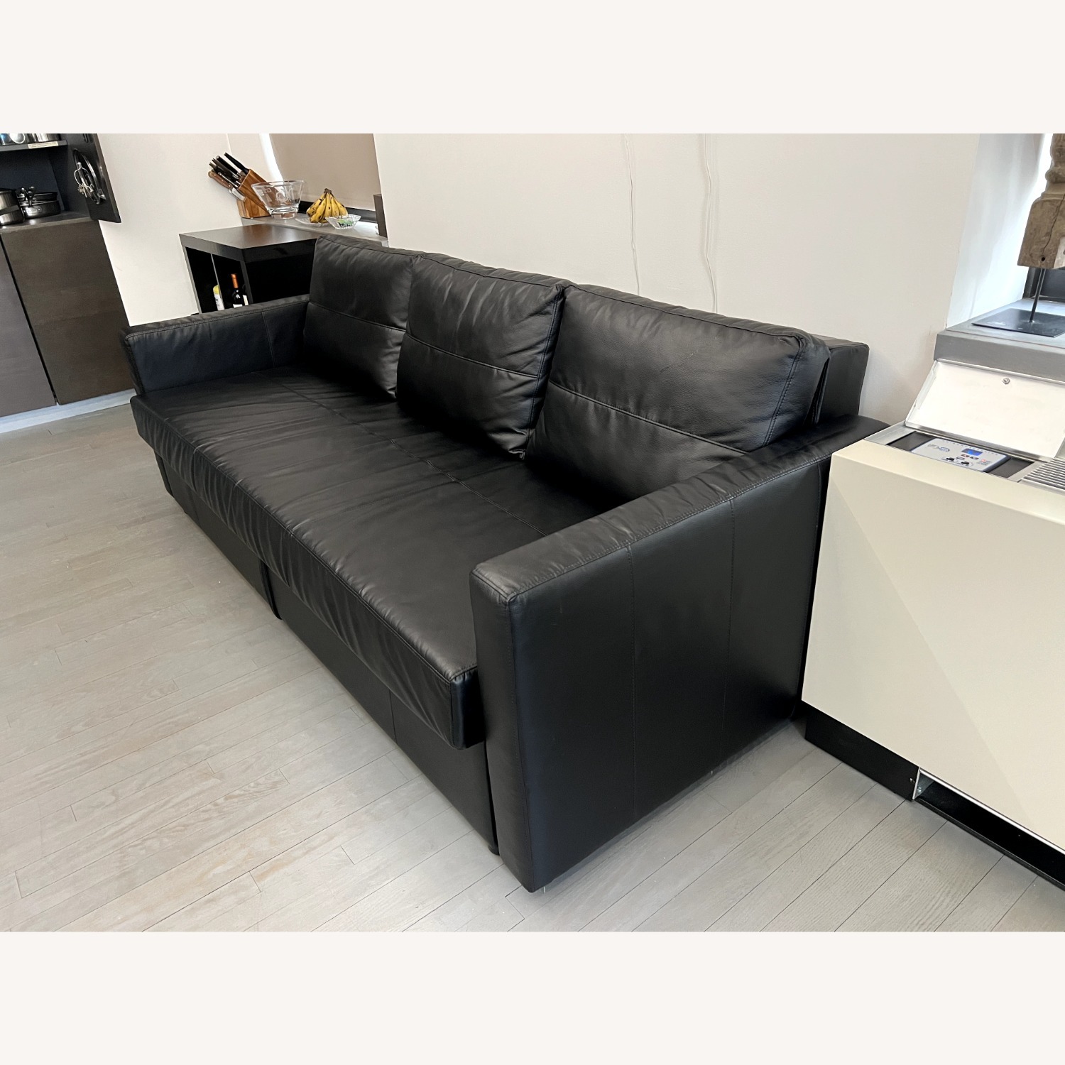 IKEA Friheten Black Sleeper Sofa - image-2