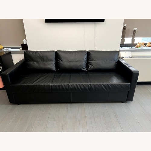 Used IKEA Friheten Black Sleeper Sofa for sale on AptDeco