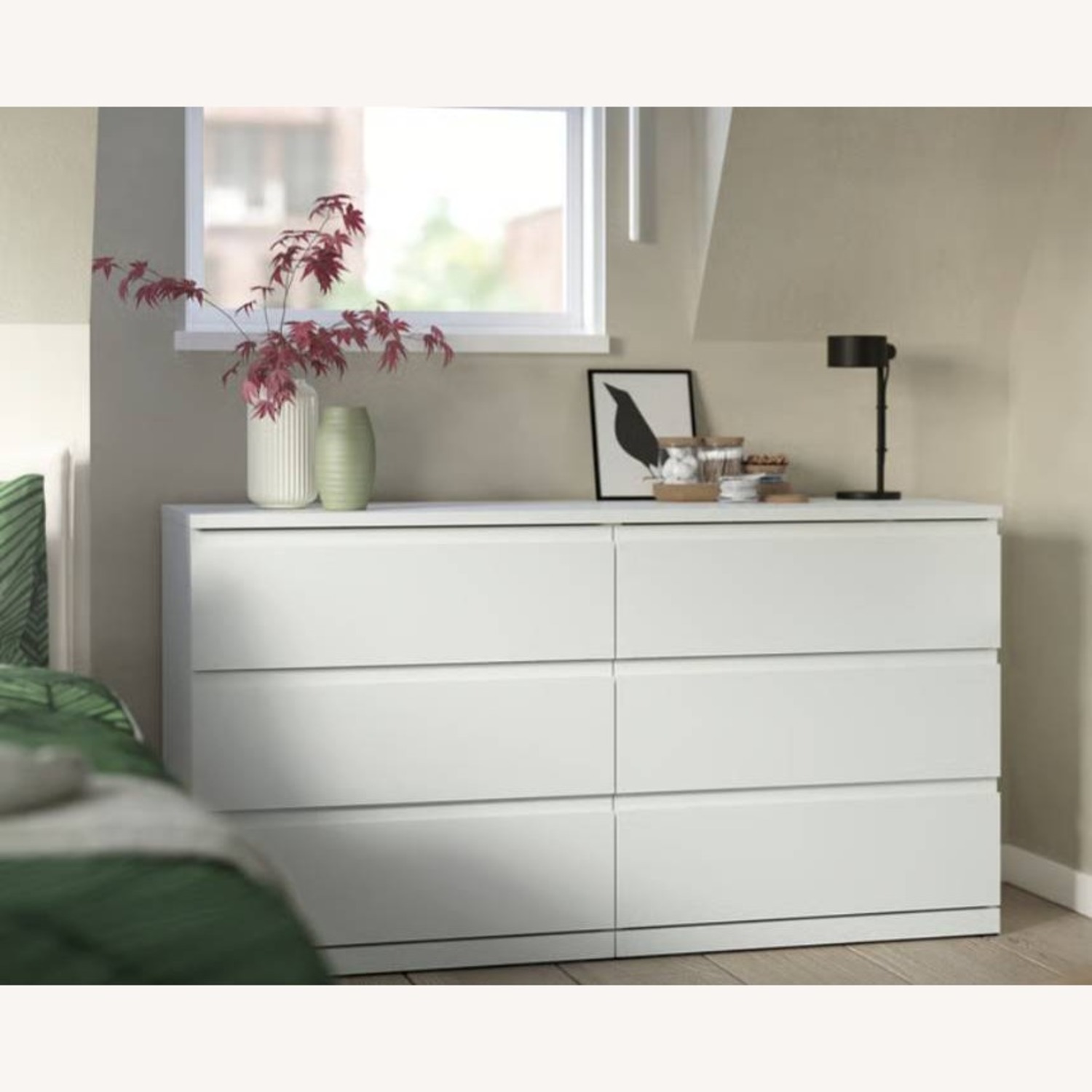 IKEA MALM White Dresser  - image-1