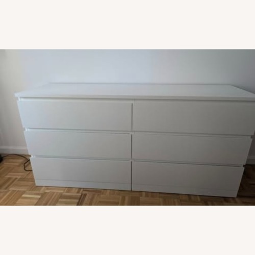 Used IKEA MALM White Dresser for sale on AptDeco