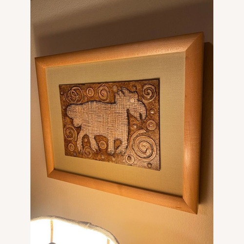 Used Mixed Media Framed Art by Yvonne Browne for sale on AptDeco