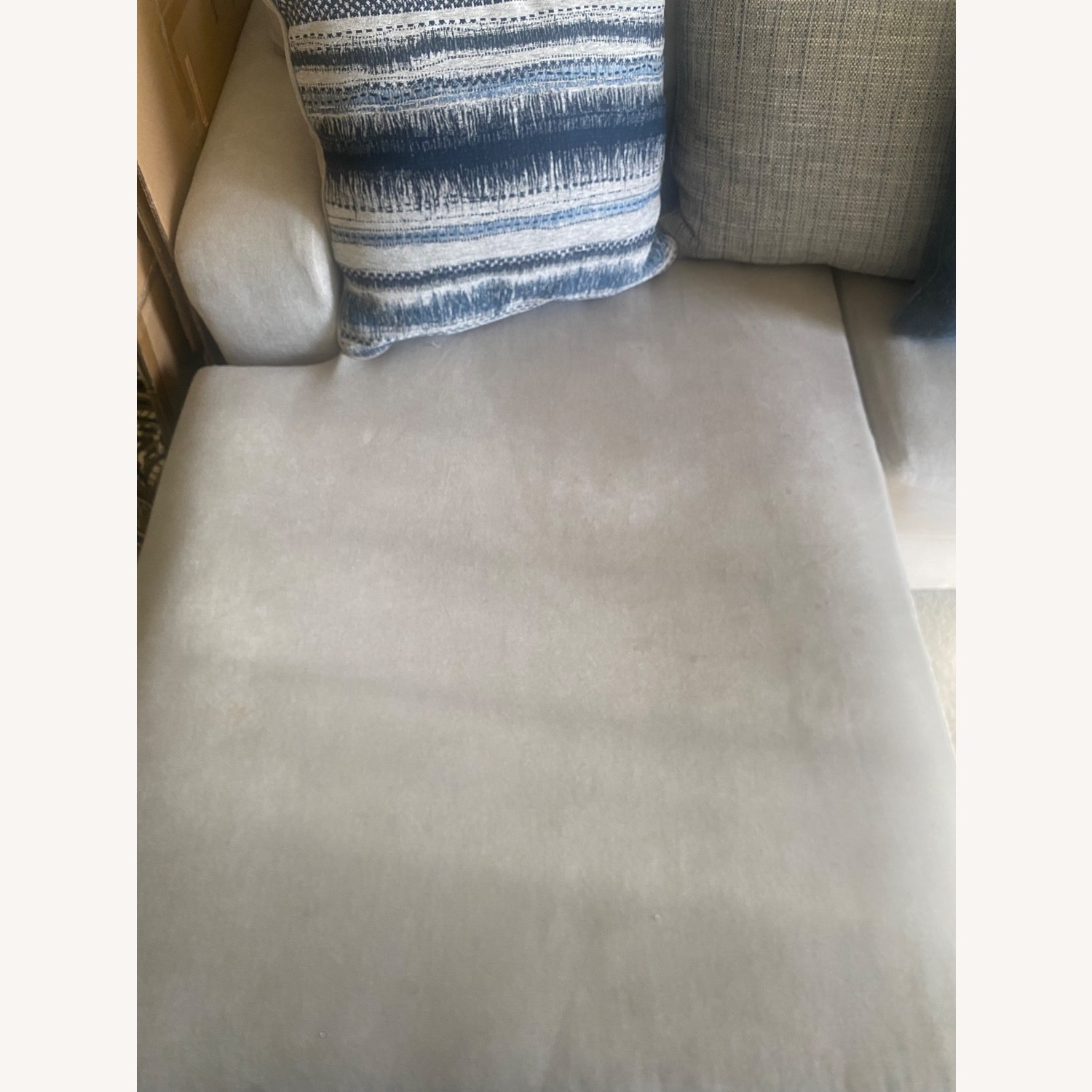 Neutral Beige L-Shaped Sectional Sofa with Chaise - image-2