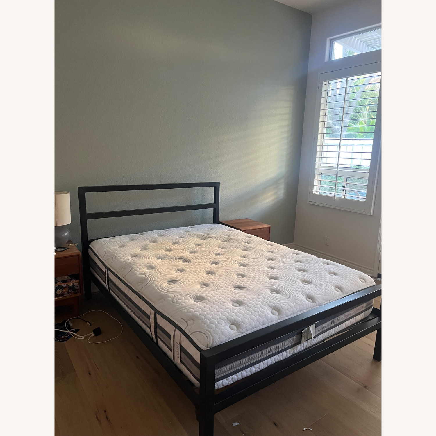 Room & Board Parsons Queen Bed in Natural Steel - image-1