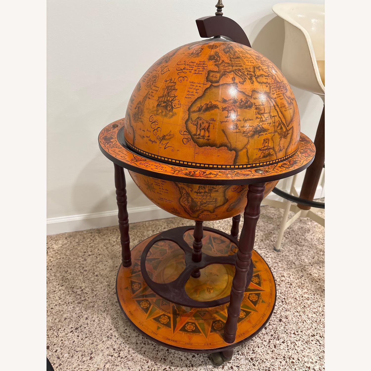 Natural Bar Cart - image-2