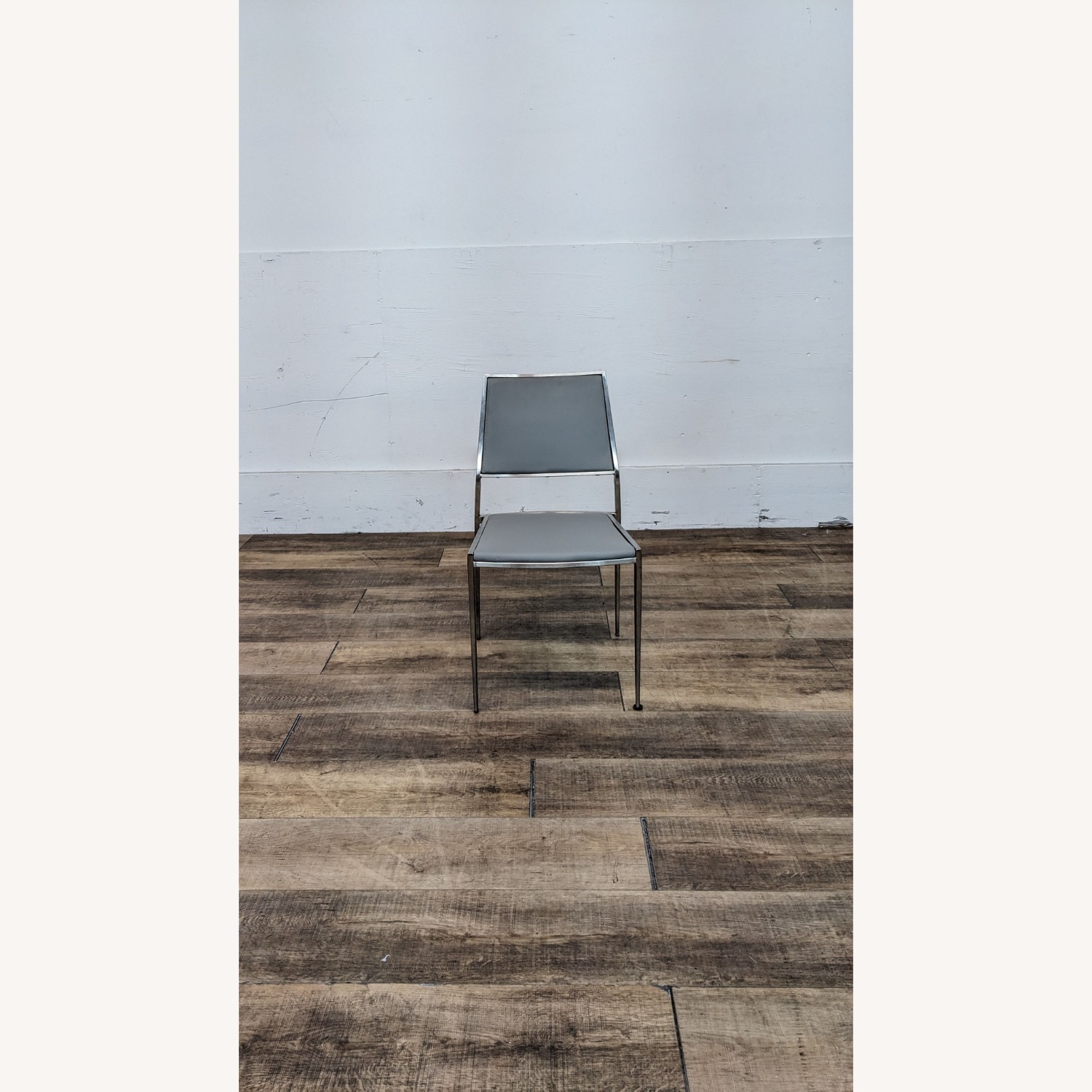 Kinwai Inc. Faux Leather and Metal Dining Chair - image-7