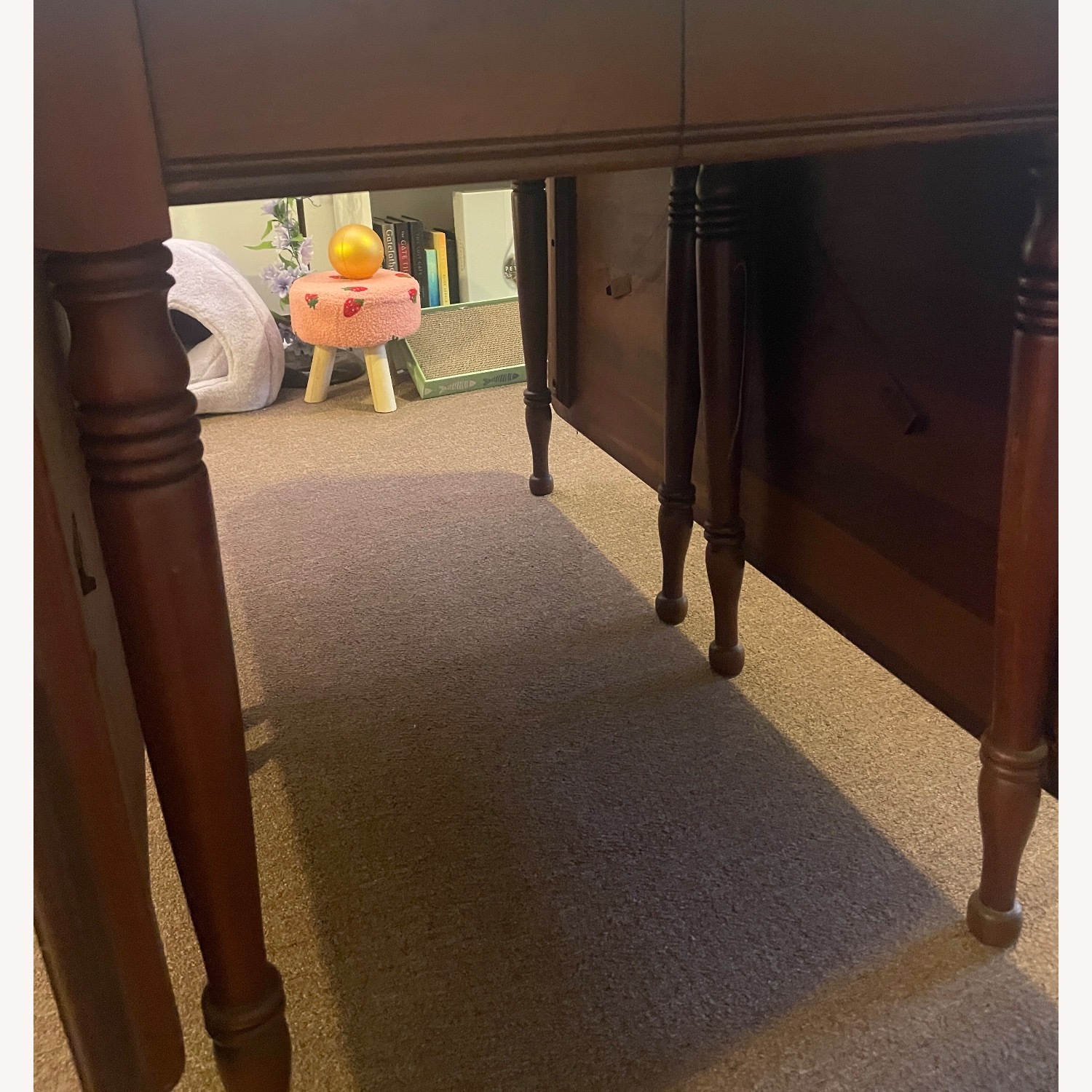 Dark Brown Dining Table - image-2