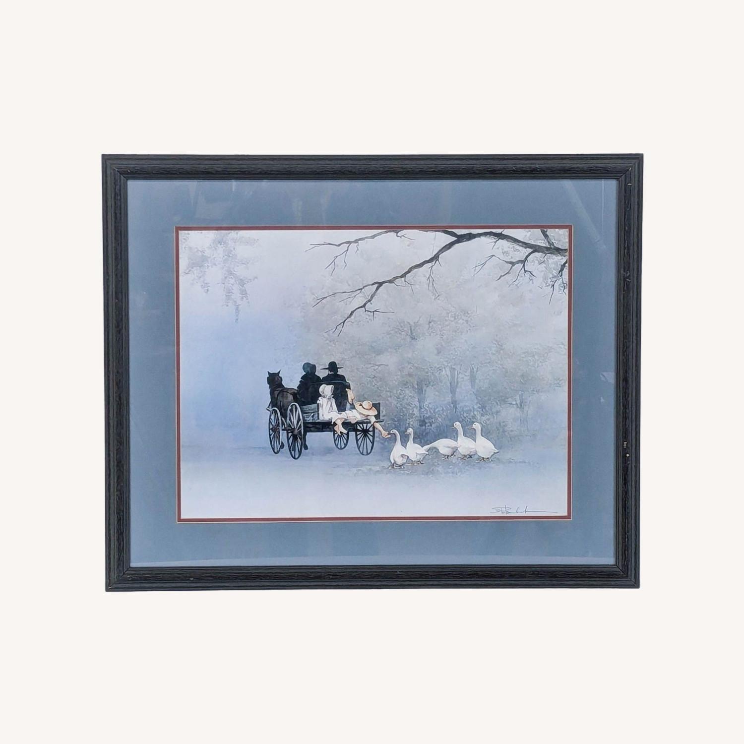 Steve Polomchak "Going Home" Vintage Glicee Print - image-0