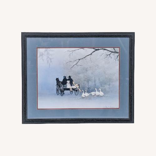Used Steve Polomchak "Going Home" Vintage Glicee Print for sale on AptDeco