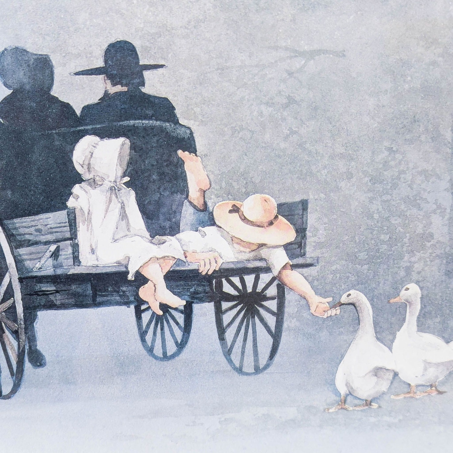 Steve Polomchak "Going Home" Vintage Glicee Print - image-2