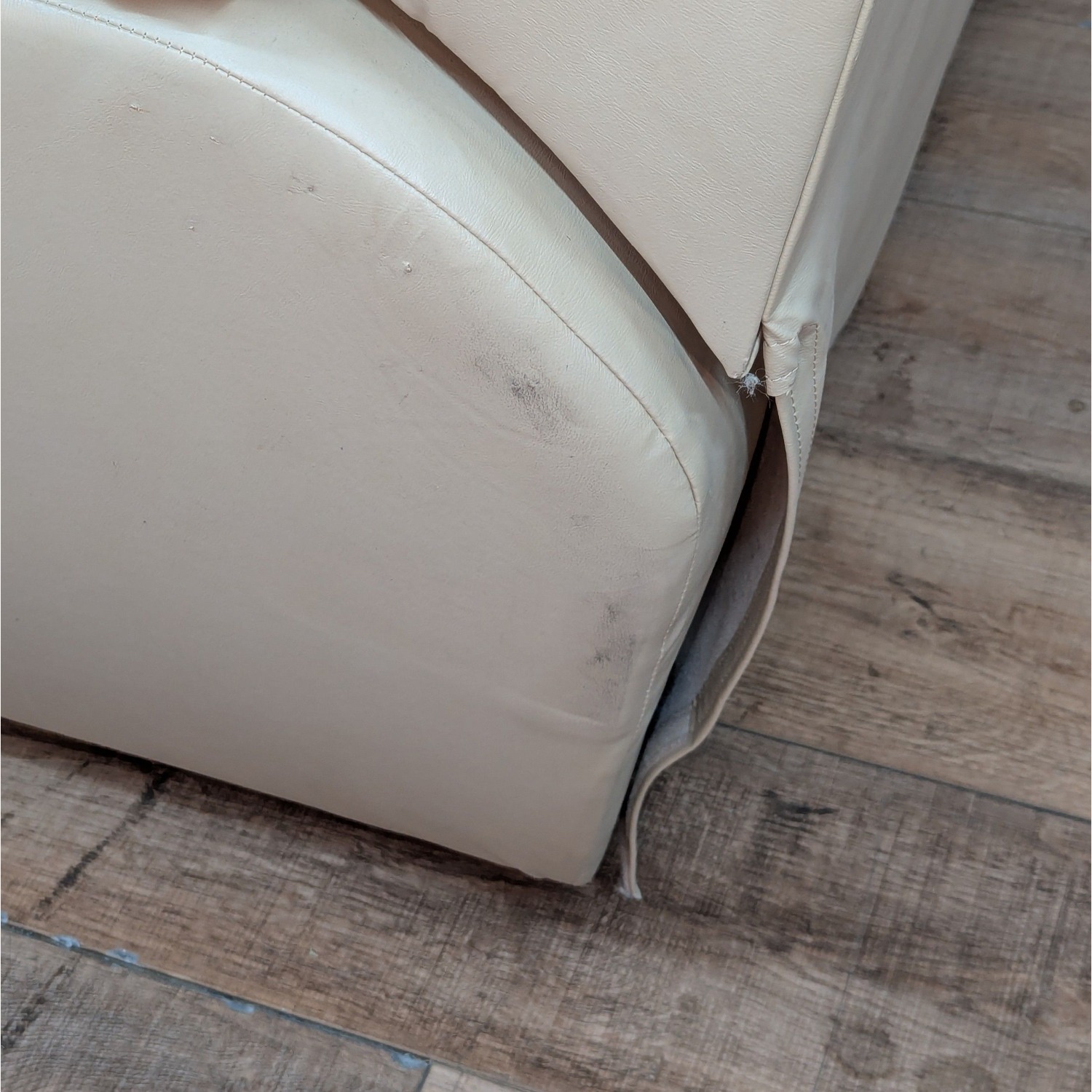 Ashley Leather Sectional with Recliner and Sleeper - image-13