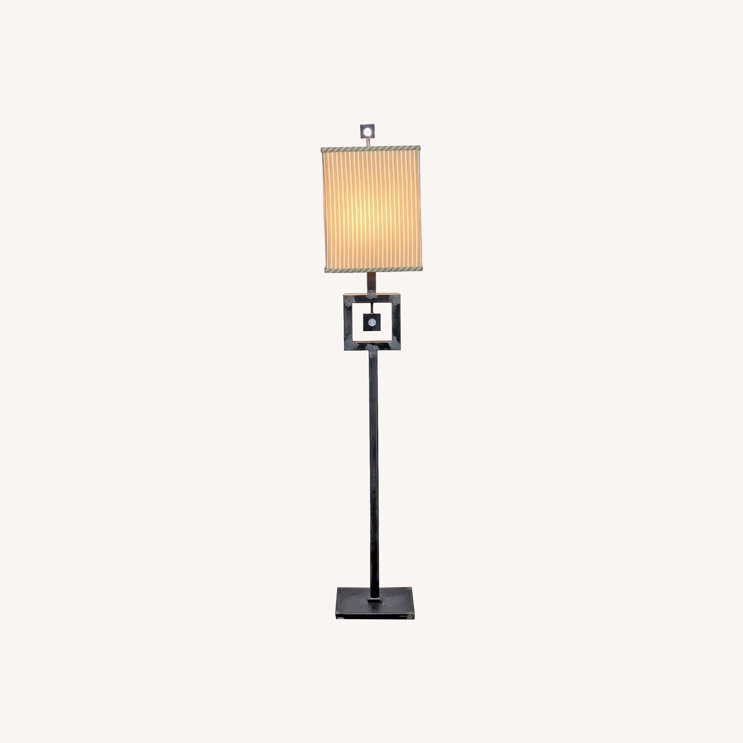 Modern Geometric Floor Lamp - image-0
