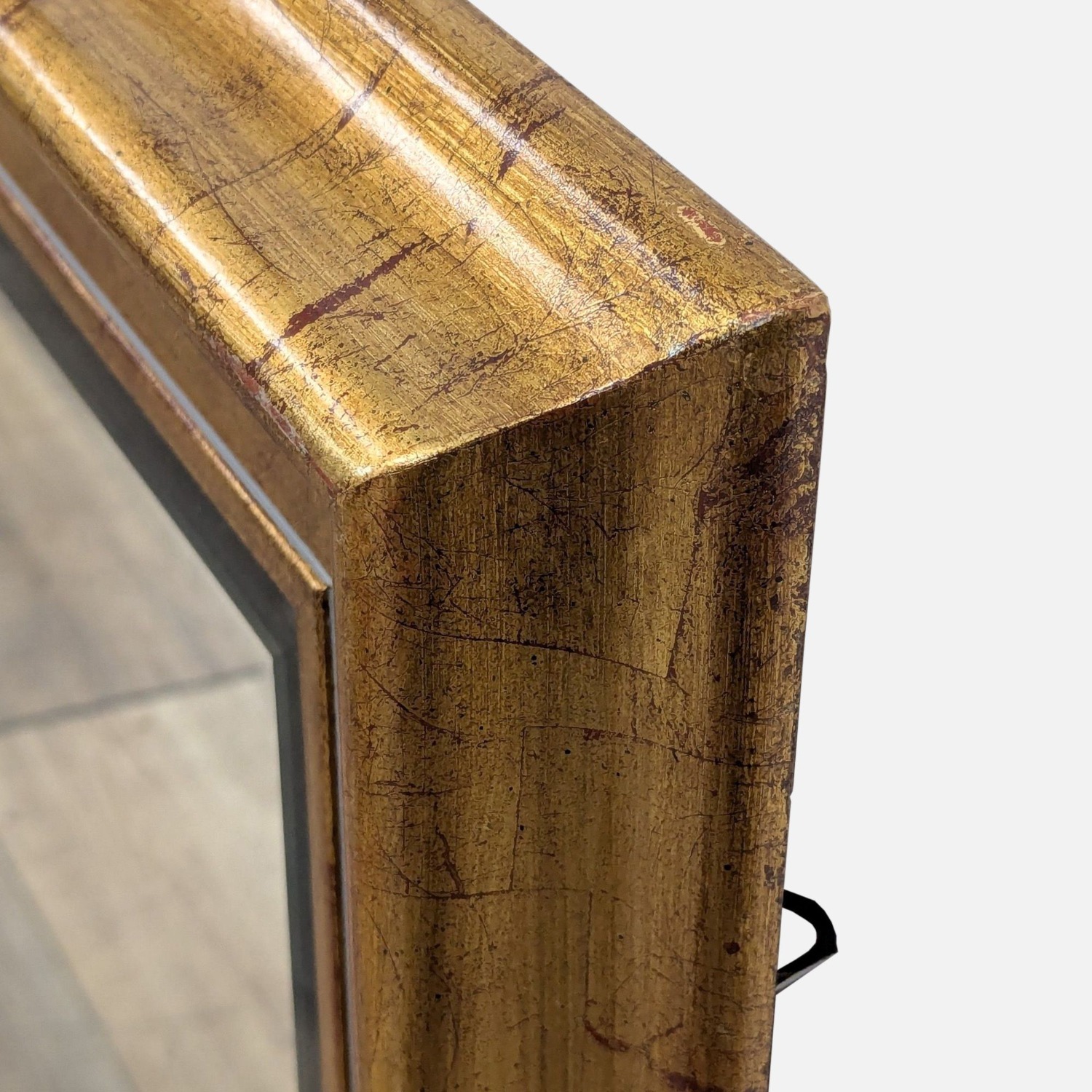 Uttermost Antiqued Gold Framed Wall Mirror - image-1