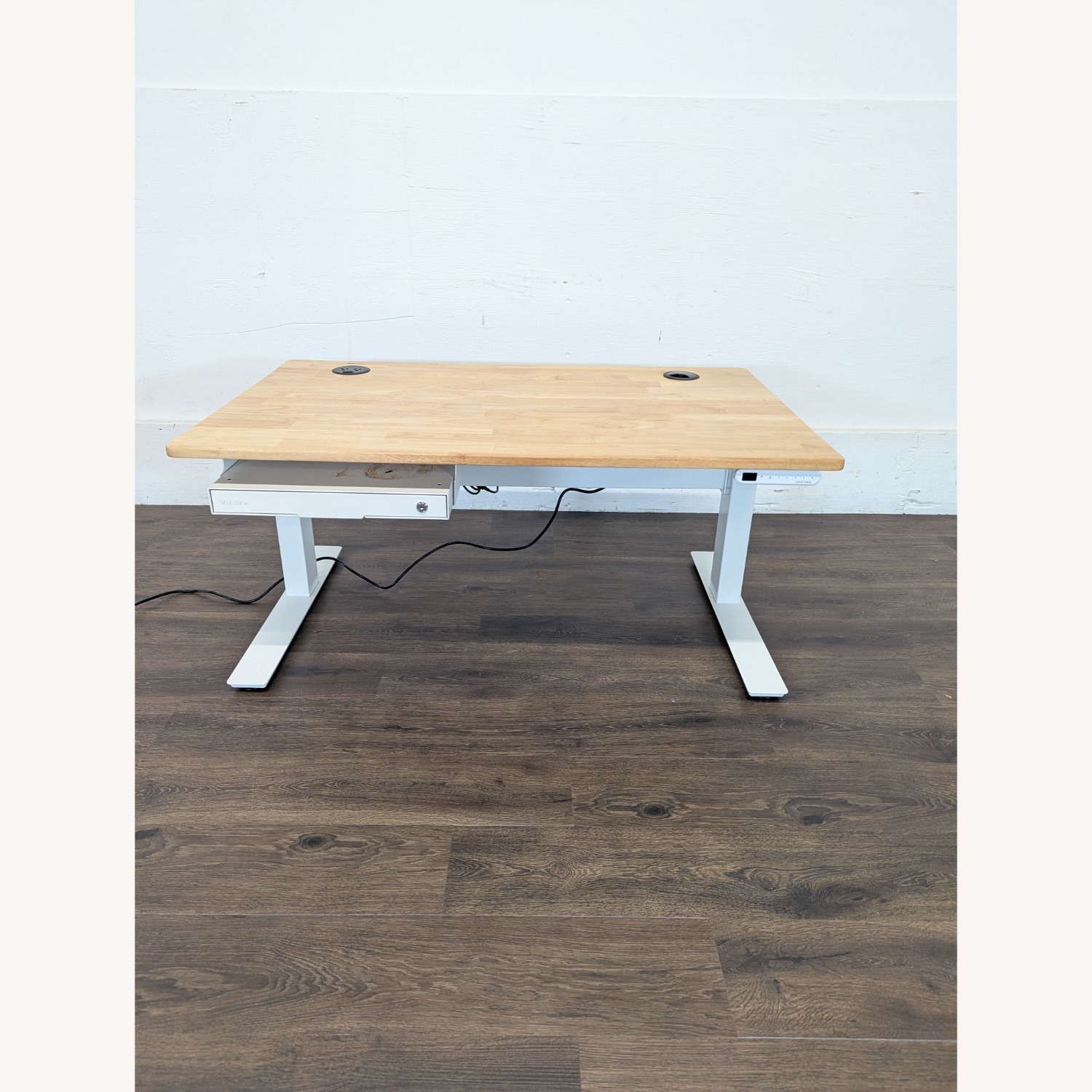 Uplift Adjustable Standing Desk with Locking Drawer - image-9