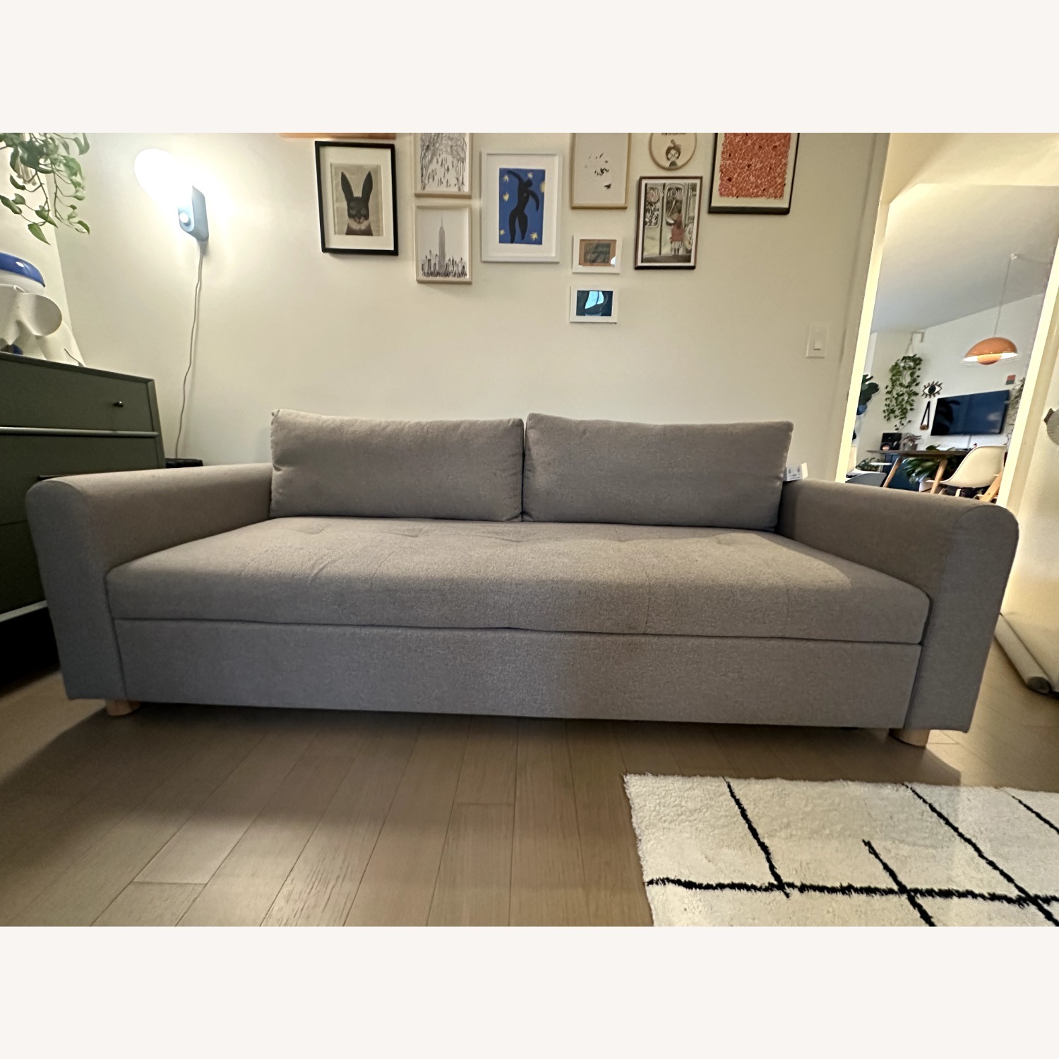 Article Nordby 87" Sofa Bed - Pep Gray - image-3