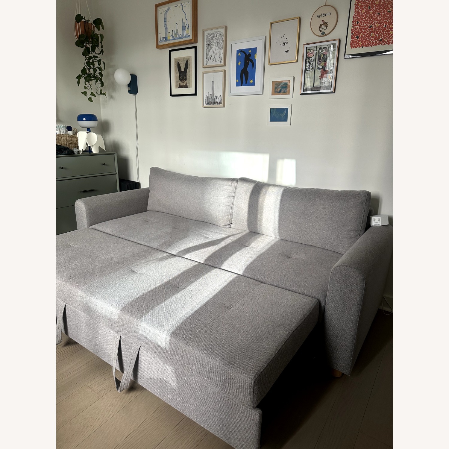 Article Nordby 87" Sofa Bed - Pep Gray - image-2