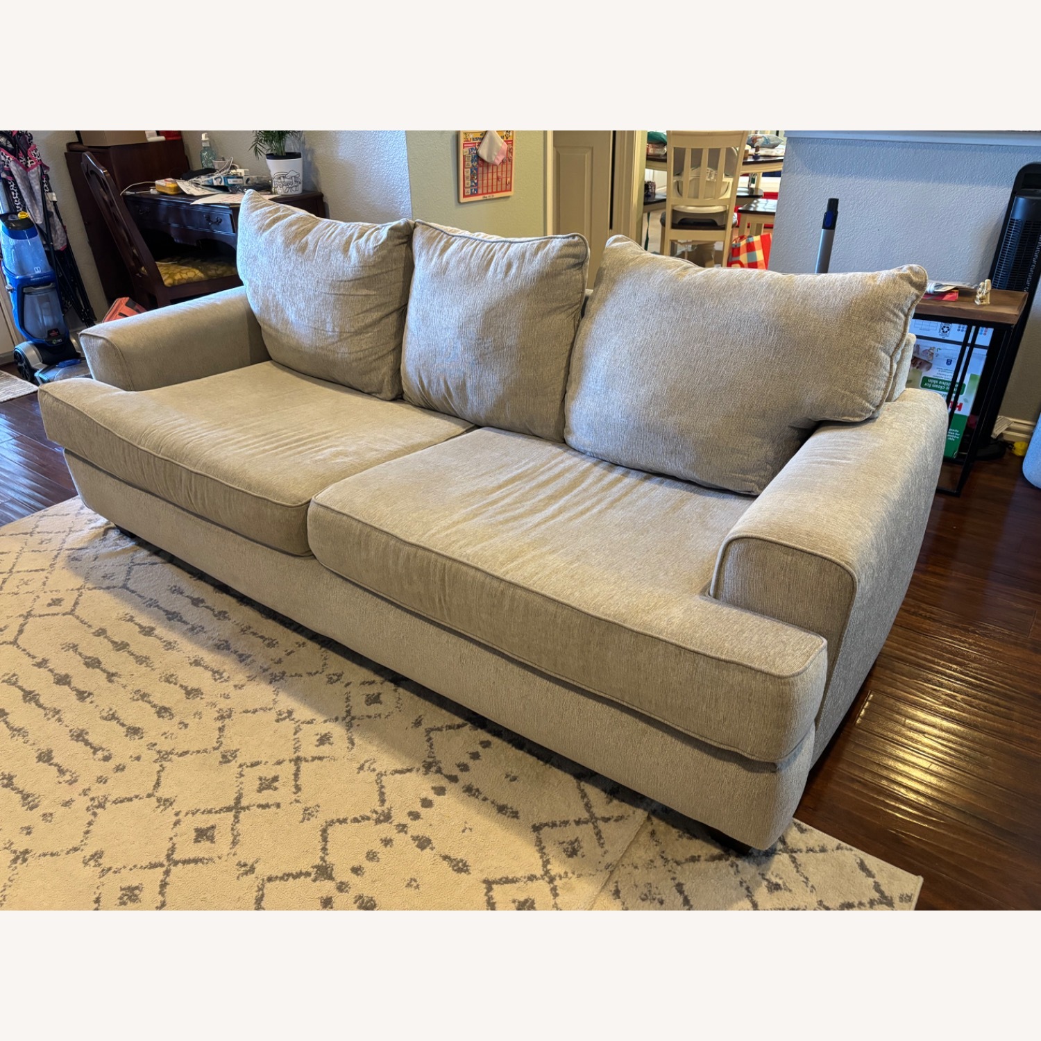 RoomsTo Go Gray East Bank Sofa - image-2