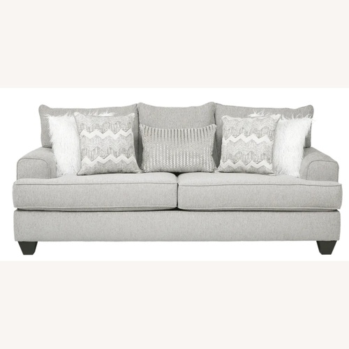 Used RoomsTo Go Gray East Bank Sofa for sale on AptDeco