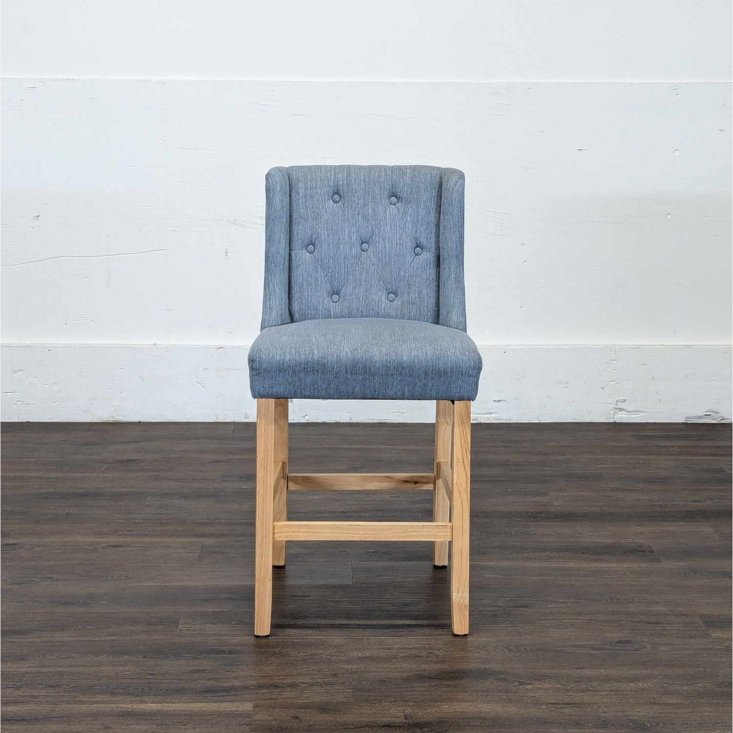 Noble House Home Wingback Button Tufted Bar Stool - image-6
