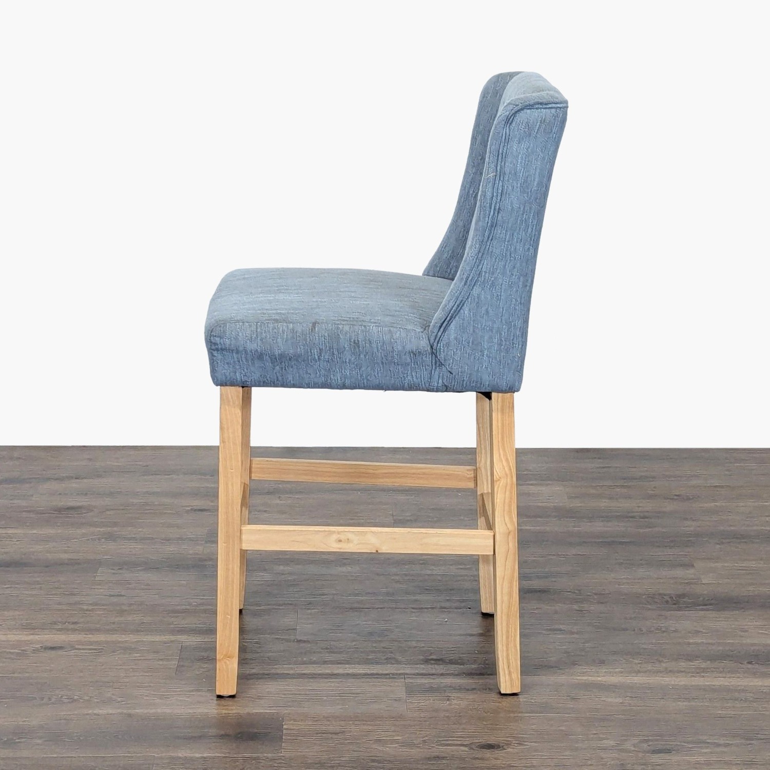Noble House Home Wingback Button Tufted Bar Stool - image-3
