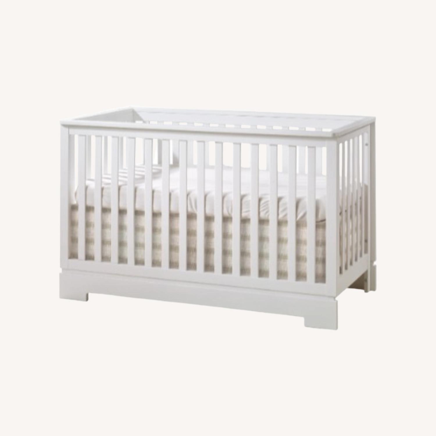 Natart Olson White Wood Crib - image-0