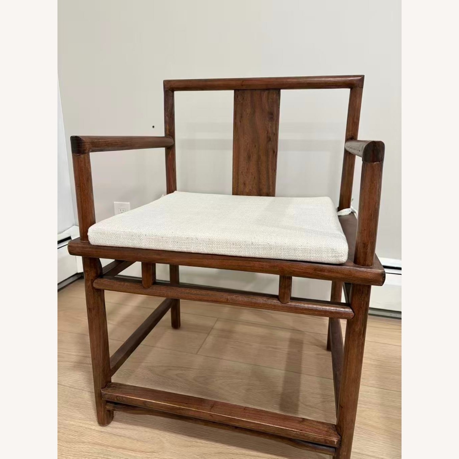 Solid Wood Accent Chair - image-2