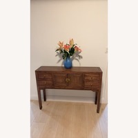 Solid Wood Console Table/Cabinet