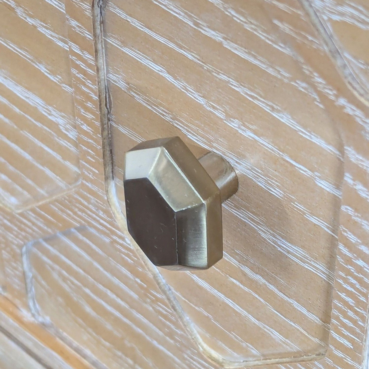 Textured Trellis Nightstand in Natural	 - image-4