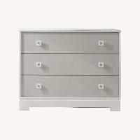 Natart Olson Dresser White Wood Dresser