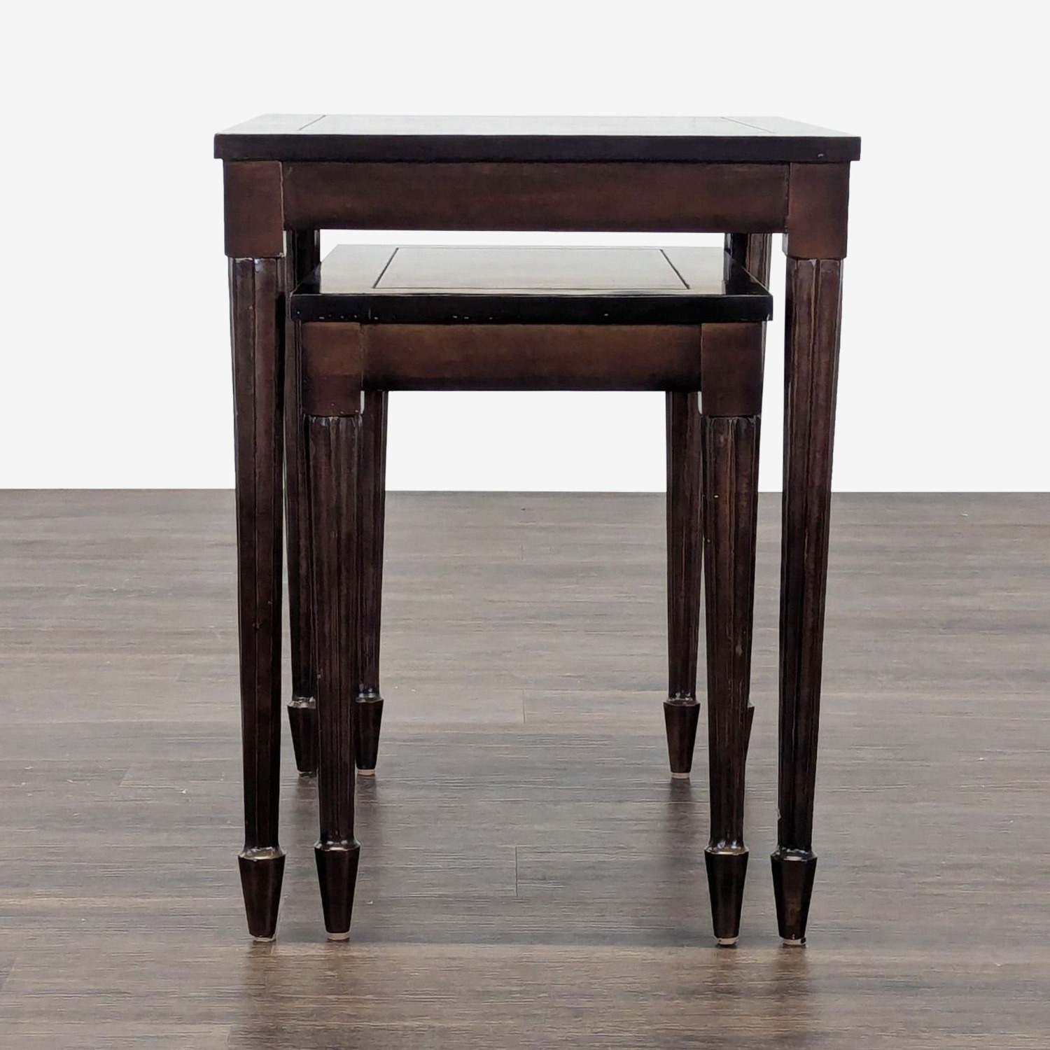 Portier Wood Nesting Tables - image-1