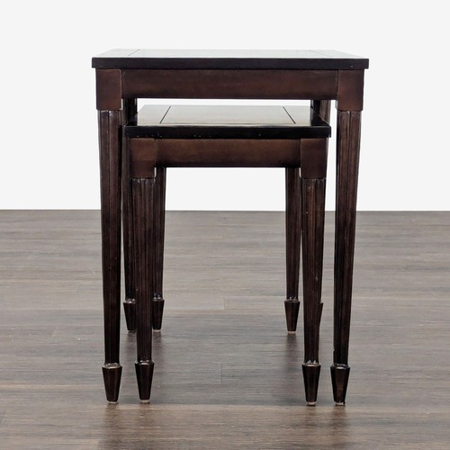 Used Portier Wood Nesting Tables for sale on AptDeco