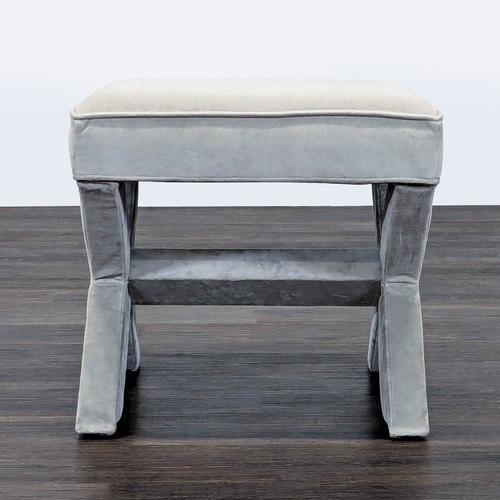 Used West Elm X Leg Stool for sale on AptDeco