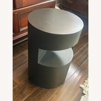 Room & Board Dark Gray Side Table