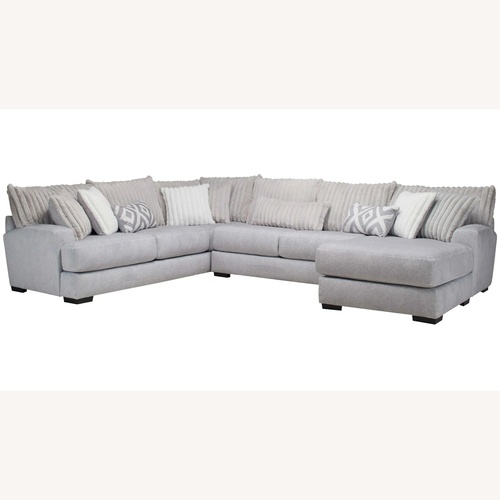 Used White 2 Piece Sectional for sale on AptDeco