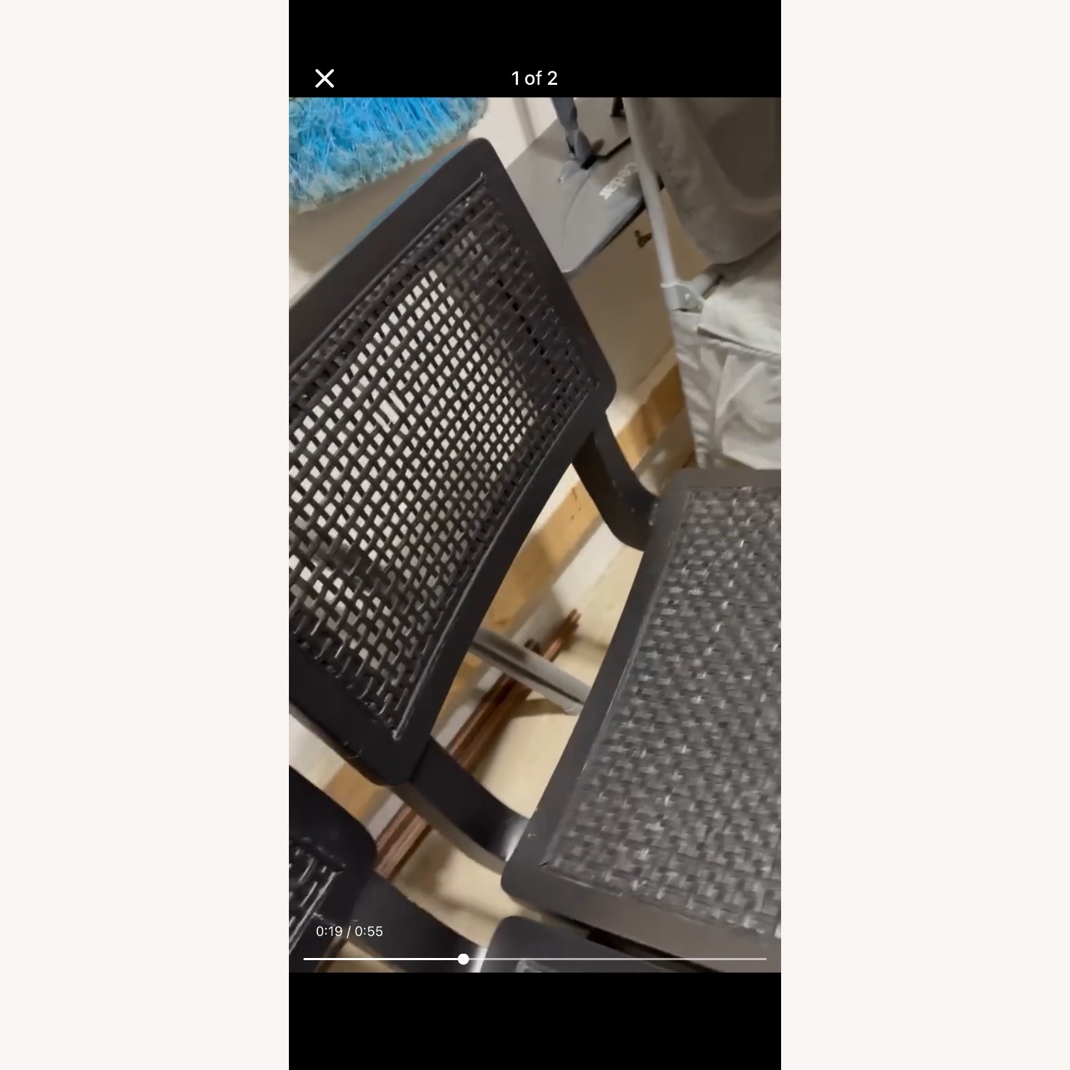 Target Tormod Black Rattan Dining Chairs, Set of 4  - image-5