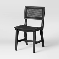 Target Tormod Black Rattan Dining Chairs, Set of 4 