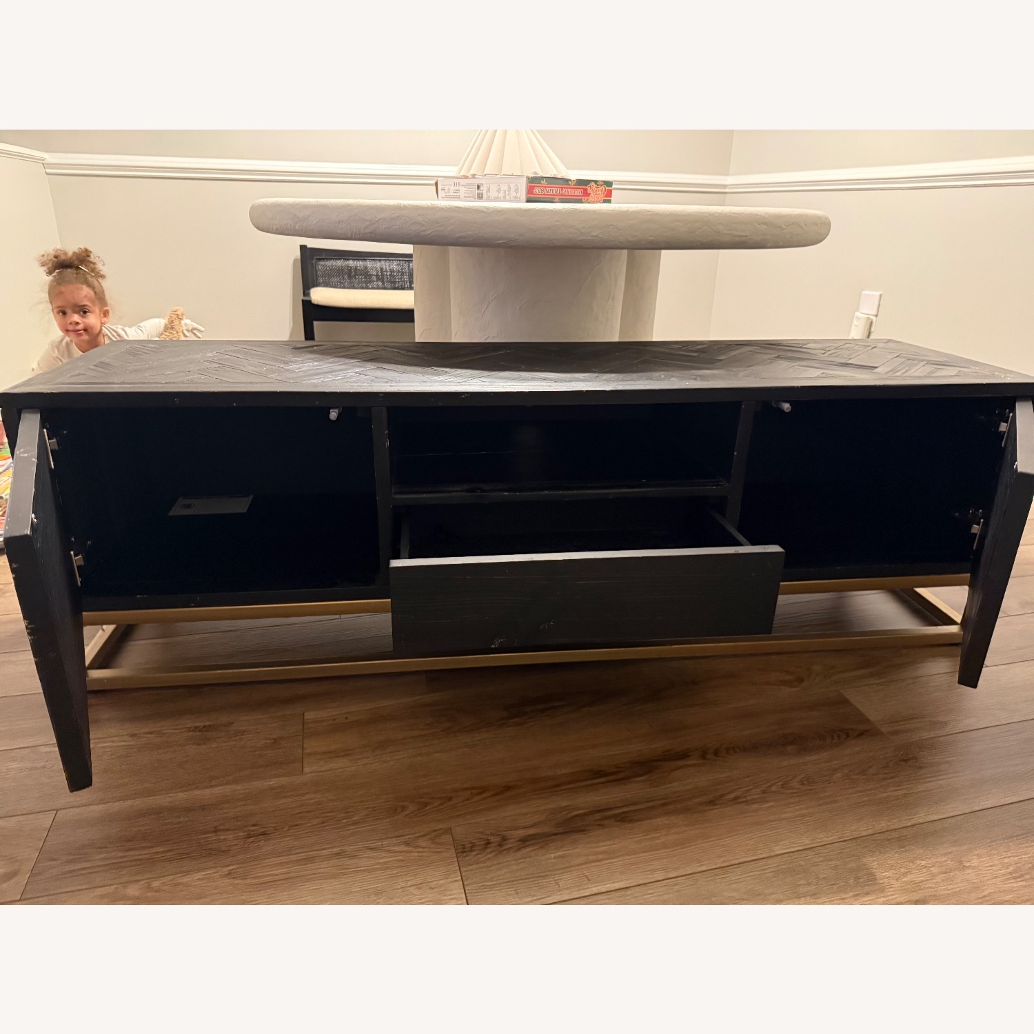 Article Black Wood Media Storage - image-3