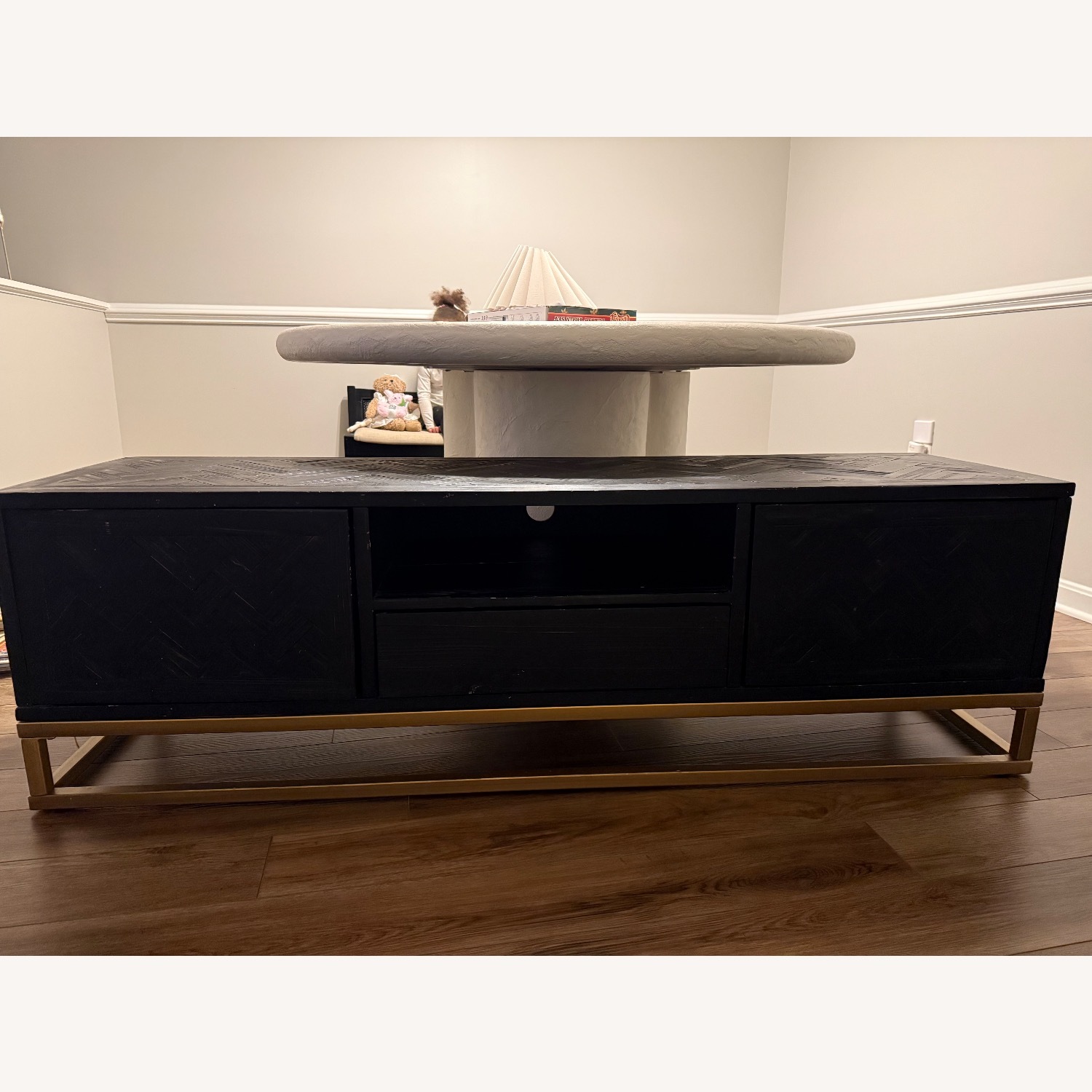 Article Black Wood Media Storage - image-5