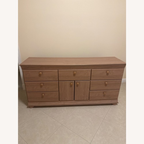 Used Antique Natural Wood Dresser for sale on AptDeco