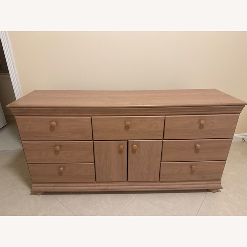 Used Antique Natural Wood Dresser for sale on AptDeco