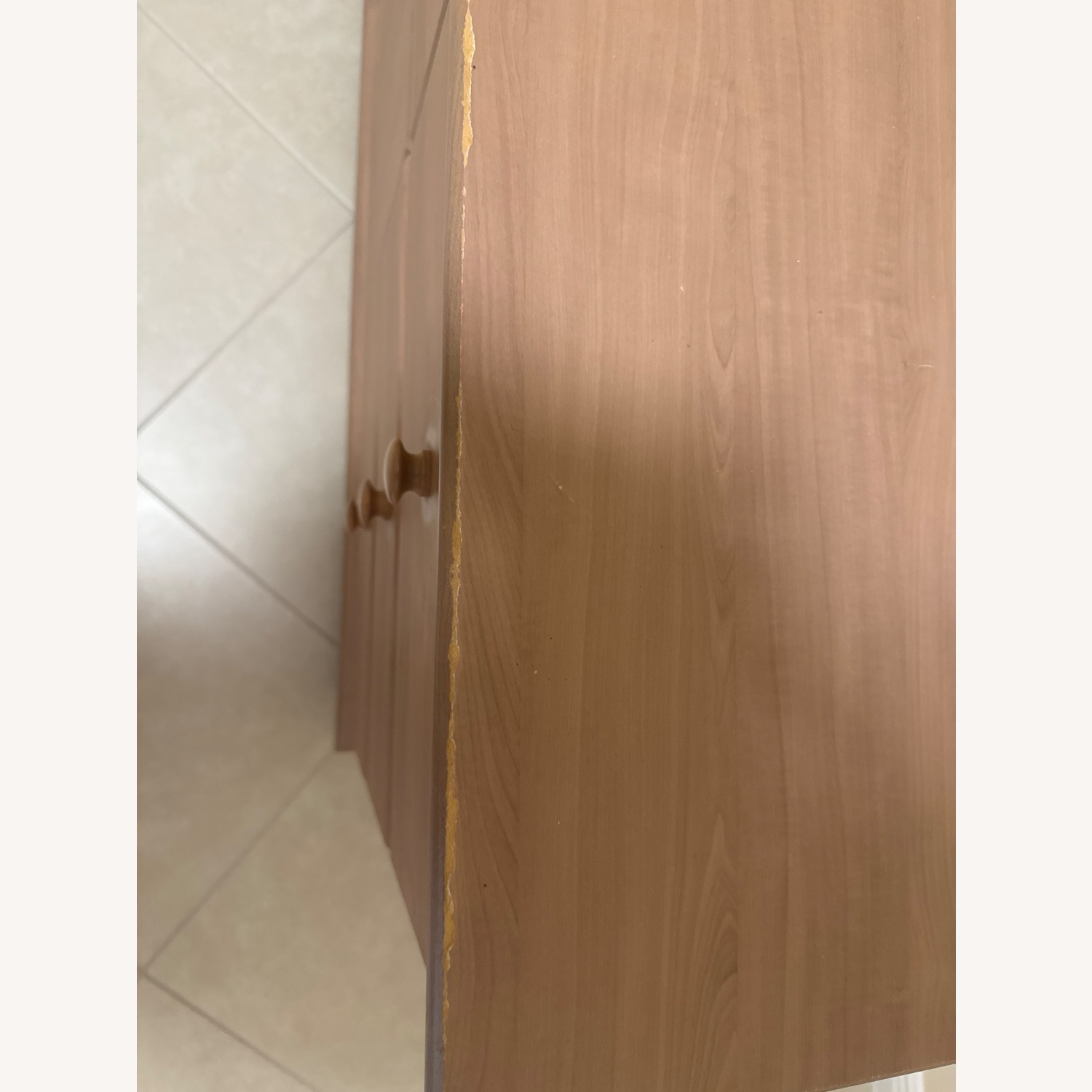 Antique Natural Wood Dresser - image-4