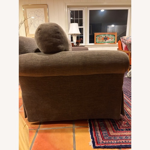 Used  Furniture Dark Gray Fabric 3+ Seater Sofa for sale on AptDeco